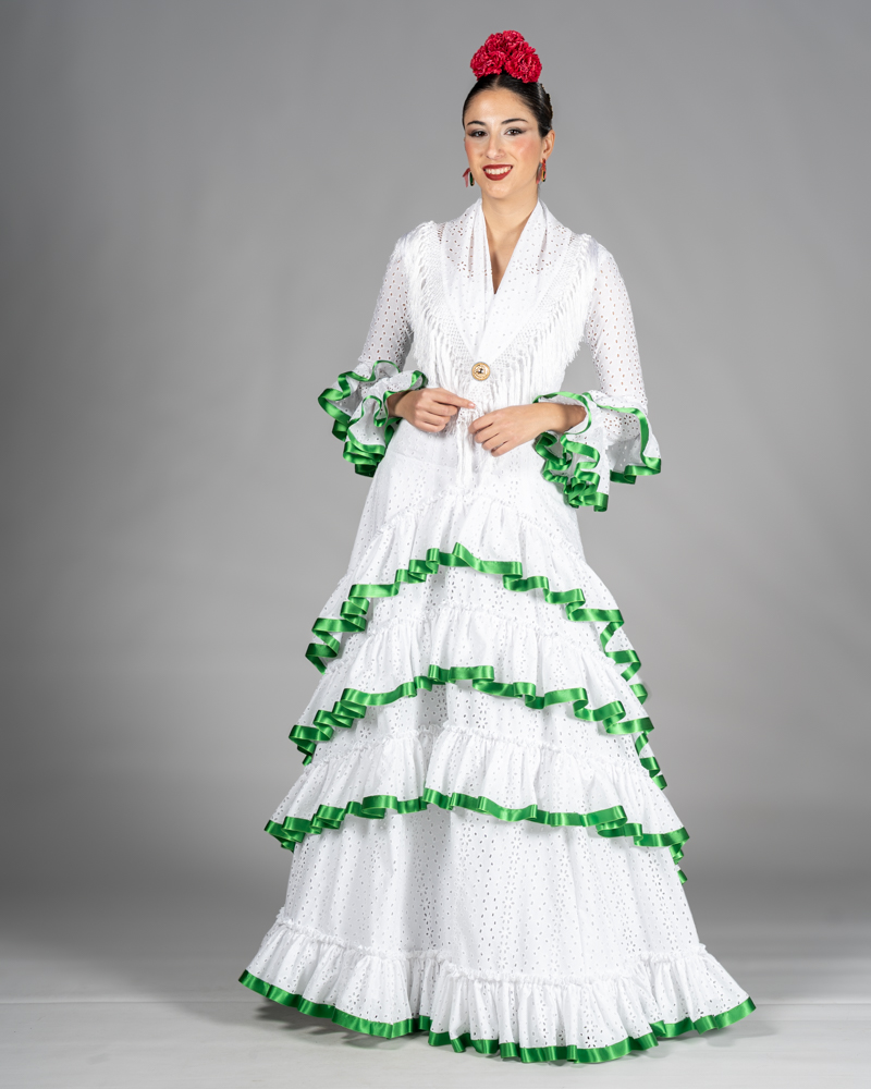 Traje Gavilán 2026 (Blanco perforado GAV)