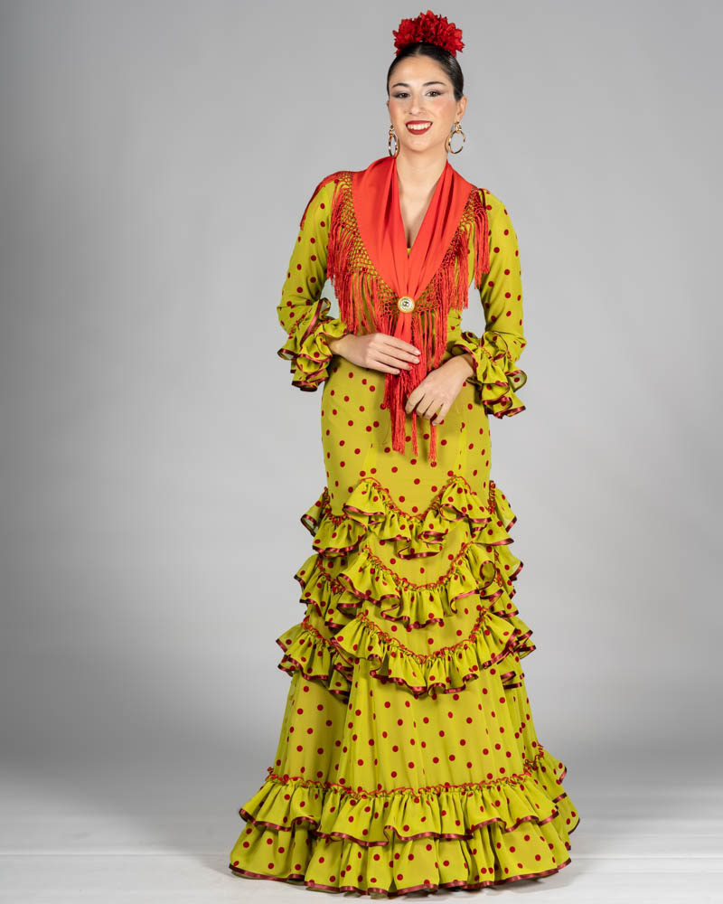 Traje Olga 2026 (Verde agua lunar morado)