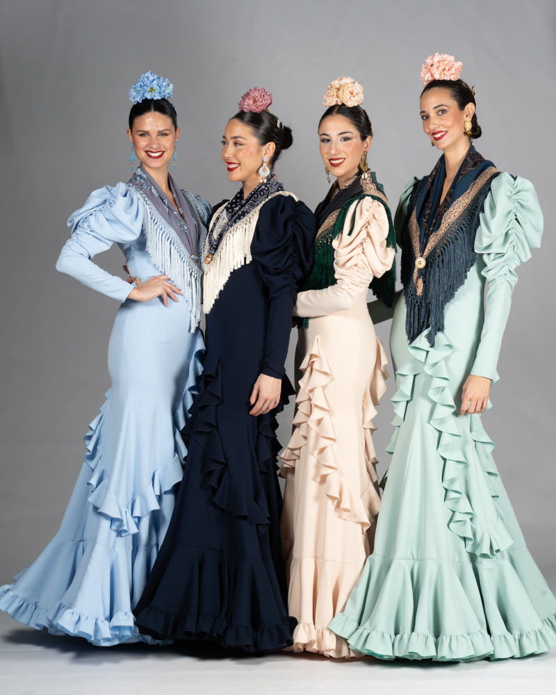 Traje Tango 2026 (Verde agua)